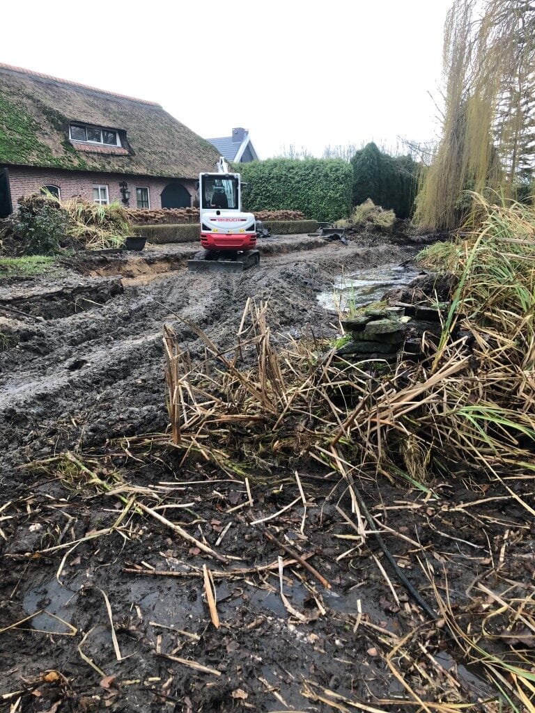 vijver laten dempen malden